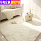 Xingwan machine washable and thickened Internet celebrity long hair coffee table for living room, bedroom, bedside blanket for home use, bay window can be customized, off-white 120*200 cm