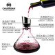 Sichuan San Rapid Red Wine Decanter Dual Channel Decanter Waterfall Household Lead-Free Crystal Decanter (Does Not Include Cups)