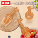 Beingmate Maternity Bag Supplies Bite Fruit and Vegetables Baby Food Complementary Food Fruit Juice Artifact Maternity Bag Supplies New Giraffe Handle Nano Colored Fruit 1 Pack