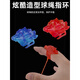GUEN yo-yo children's novice yoyo shiny yoyouu elementary school students' introduction to automatic rotation boy toys [alloy + luminous two sets] rich gold + flame