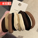 PLATO Seamless Rubber Band Women's Hair Tie, High Elasticity and Durable Hair Tie, Hair Tie, Hair Tie, Thick High Ponytail, Striped Style, Mixed Color, 5 Pieces, Same Style as Internet Celebrities, High Elasticity Hair Tie that Will Not Harm Hair