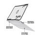 HLMT eignet sich für 2023 neues MacBook Air13.6-Zoll 15 Schutzhülle 16 Apple Laptop Schutzfall Pro14 Schutzhülle + Maus-Pad A1425/A1502