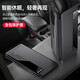 MR.G 适用华为mate40rs手机壳真皮磁吸翻盖智能视窗保时捷保护套全包防摔超薄商务 玄黑色 头层牛皮