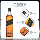 Johnnie Walker (Johnnie Walker) Scotland Blended Whisky importierte ausländische Wein in Übersee Version Johnnie Walker Black Brand 700 ml 1 Flasche - Naked Flasche