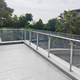 GZ Guo Zheng Villa Balkon Gla -Leitplanke 304 Edelstahltechnik Säulen U -Bahn Mall Outdoor Treppe Handlauf 60*8 Feststoffstahlplatte 1050 High Einsäule