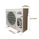 Mitsubishi Electric one-to-one shallow central air conditioner 3 HP variable frequency duct machine 3 HP first-level energy efficiency PEAZ-SY73VA+ remote control