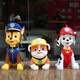 Kangxinya Paw Paw Dog Cartoon Sculpture Fiberglass Internet Celebrity Store Entrance Shopping Mall Dog Ornaments Decorative Ornaments Milk Tea Shop Landscape Paw Paw Team Full Set of 4 Pieces 76-76-81-1.37 Customized