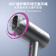 CONFU hair dryer home high wind 1800W high power barber shop dedicated smart constant temperature hair dryer portable styling hair dryer holiday gift 3143 3143 constant temperature no negative ions 1800W light luxury gray