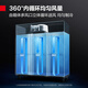 Demashi (DEMASHI) six-door freezer commercial six-door refrigerator vertical tall kitchen freezer fresh lock six-door kitchen refrigerator air-cooled frost-free GK1.6L6FD fully frozen