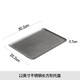 ZEROKY CLAN stainless steel rectangular plate Western food plate commercial dish plate cake bread fried chicken plate dinner plate fast food dry vegetable tray 12-inch stainless steel rectangular tray