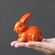 Rabbit Ornament Tea Pet Color Changing Small Ornaments Tea Tray Ornaments Small Tea Pet Fortune Rabbit Tea Play Fine Tea Set Ornaments Fortune Rabbit Gold