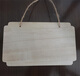 Creative solid wood sign small wooden sign handwritten hang tag blank wooden board tree sign hanging diy handmade door sign pendant custom G-6 size 20*12cm