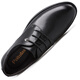 Portures leather shoes men's British lace-up business casual formal shoes lightweight derby work shoes for men 5522 black 42