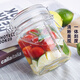 Scybe sealed jar household glass sealed jar set wine container pickle jar glass bottle Lanshi 800ml 2 pieces