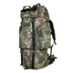 Outdoor 110 liter large capacity camouflage backpack backpack carrying tactical mountaineering bag U-shaped steel frame large backpack green camouflage-110L 110L