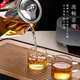 Fat Donglai household filter teapot thickened teapot high temperature resistant glass flower teapot teapot function upgraded thickened - 550ml