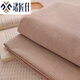 Zhujiangshi Shanghai old-fashioned bed sheet, nostalgic old coarse cloth bed cover single piece, simple, sweat-absorbent, breathable and not easy to wrinkle, suitable for all seasons, Houndstooth coffee 2.5*2.5 meter single piece (for 1.8 meter bed)