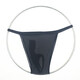 Private men's underwear, thin, fully transparent and traceless, multi-color triangle stockings cover, colorful thong cover, T-pants cover, large elasticity, 160Jin Jin is equal to 0.5kg, inside, black condom opening