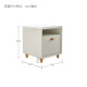 Palm Pearl Home Nordic Painted Bedside Table Wooden Bedroom Furniture Storage Cabinet with Drawers BS114-7