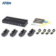 ATEN CS724KM 4-Port USB-Multikomputer-Tastatur und Maus-Schnell-Cut-Switch unterstützt die Daisy-Kettenerweiterung auf 8-Port-Computer-Geräte-Signalschalter