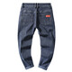 Jeans Masser Spring and Summer Fashion Versátiles Pantalones Versátiles para hombres Pantalones Harem de la marca tortuosa y otoñal