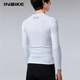 INBIKE quick-drying sweatshirt bottoming vest men's cycling clothing mountain road bicycle long-sleeved top white M