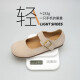 ZHR genuine cowhide Birkenstock shoes for women 2024 spring and summer new retro shallow mouth single shoes soft sole maternity flat Mary Jane shoes for women khaki 39