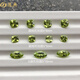 Langdian Peridot Natural Gemstone Peridot For Jewelry Inlay Origin Jilin, China 5*7mm Jewelry Grade/Oval Shape