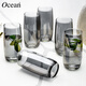 Ouxin imported from Thailand glass cold kettle water cup set household light luxury gray high temperature resistant cup holder
