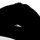 Speedo silicone swimming cap long hair bubble cap waterproof ear protection swimming cap black