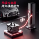 Xiong Yan's Mercedes-Benz children's electric car, sports car for men and women, four-wheel remote control car, baby stroller, baby toy car, driftable Yunfeng white + silent motor, bottom laser light + ambient light + leather seat + drift wheel