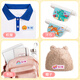 Lilang Named Towel Children's Embroidered Name Sticker Waterproof Kindergarten Entry Preparation Supplies Marking Towel F33-Boys' Style 6pcs-Please note your name when placing an order
