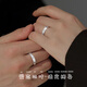MZMZ four-leaf clover platinum couple ring PT950 platinum ring knot engagement ring Valentine's Day birthday gift for girlfriend and wife light luxury model-live ring local warehouse/next day delivery