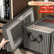 Housekeeper Oxford cloth striped storage basket storage box home wardrobe organization artifact dormitory storage box clothes basket large capacity black striped steel frame 3 pack