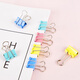 BAOKE BC1365 Color Long Tail Clip Clip Clip 40 Piezas de 19 mm Dovetail Clip Ticket Clip Suministros de oficina
