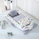Gudong Bear crib middle bed for adults to go to bed, multi-functional anti-pressure bionic bed for sleeping, newborn products, starry sky bed + pillow + quilt, newborn baby 0-24 months