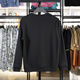 Li ning Sweatshirt Herren 2023 Neue Winter Sport Trendy Serie plus Fleece warm warm Pullover Sweatshirt AWDT753 AWDT753-4 Black S