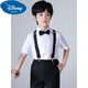 G.duck boys short-sleeved white shirt summer thin children's performance host chorus white shirt primary school uniform dress white cotton short-sleeved + black tie 110 recommended height 100-110cm (3-4 years old)