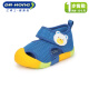 Dr. Jiang (DRKONG) summer children's shoes, baby boy sandals, summer 8~15 months baby soft-soled front shoes, blue size 22, suitable for feet about 12.7-13.2cm long