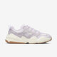 Nike (NIKE) running shoes women's shoes 2025 summer new retro dad shoes shock-cushioning wear-resistant low-top sneakers light casual shoes DR9761-500 white purple 38