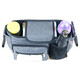 Vir0nicr Kinderwagen Hanging Bag Multifunktion tragbarer Aufbewahrungstasche Hängende Beutel Universal Capacity Baby Aufbewahrung Baby Push Car Hanging Bag Grey [neues Modell plus halbe Abdeckung]