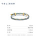 Xie Ruilin (TSL) hand rope can be worn and transferred with beads, braided rope for couples, multi-color optional 62621-62626