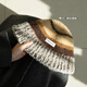 Siggi woolen hat women's autumn and winter colorful fisherman hat ear protection warm bucket hat dopamine basin hat Maillardka