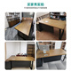OSTRADAN solid wood boss desk office executive desk with side cabinet Chinese style president desk simple and modern length*width*height*thickness Contact customer service for customization