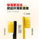 Jian Toothbrush Wide Head Soft Bristle Toothbrush Adult Family Decoration Household High-end Toothbrush 20 Pack (Random Color)