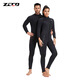 ZCCO New 5mm Diving Suit Men's Swimming Surfing Suit One-piece Thickened Diving Suit Women's Wear-Resistant Warm Diving Suit Black Men's S