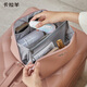 Kara Sheep Travel Cosmetic Bag Portable Washing Bag Women's Large Capacity Cosmetic Storage Bag Clothing Storage Bag 0617 Oatmeal Gray
