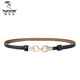 
Woodpecker (TUCANO) cowhide belt for women with versatile suit waist-hugging decoration thin belt for women light luxury practical Mother's Day gift