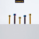 
s-partsS-PARTS Titanium alloy screws Stigma head 1/80UNC ink screws Stan Bicycle accessories Stigma head 1/840UNCL0.4in gold 1 piece No Specifications