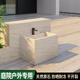 Simple stone marble outdoor mop pool courtyard home balcony mop pool outdoor washing mop basin floor-standing integrated mop pool sesame gray 58*38*40cm+full copper faucet
